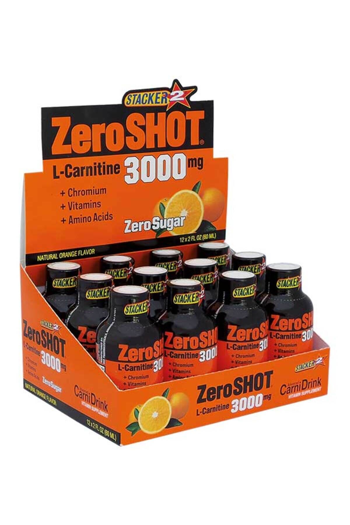 L Karnitin Portakal Aromalı 3000 Mg Shot 12×60 ml  L- Carnitine