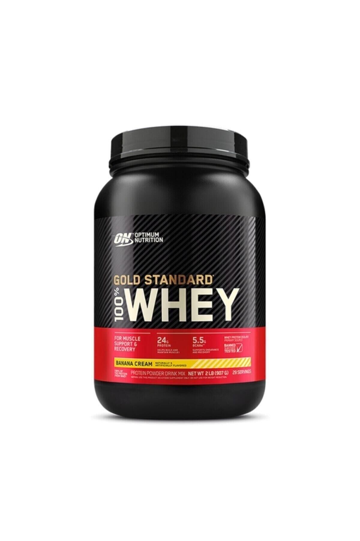 Optimum Gold Standard Whey Protein Tozu, Muz, 908 Gr
