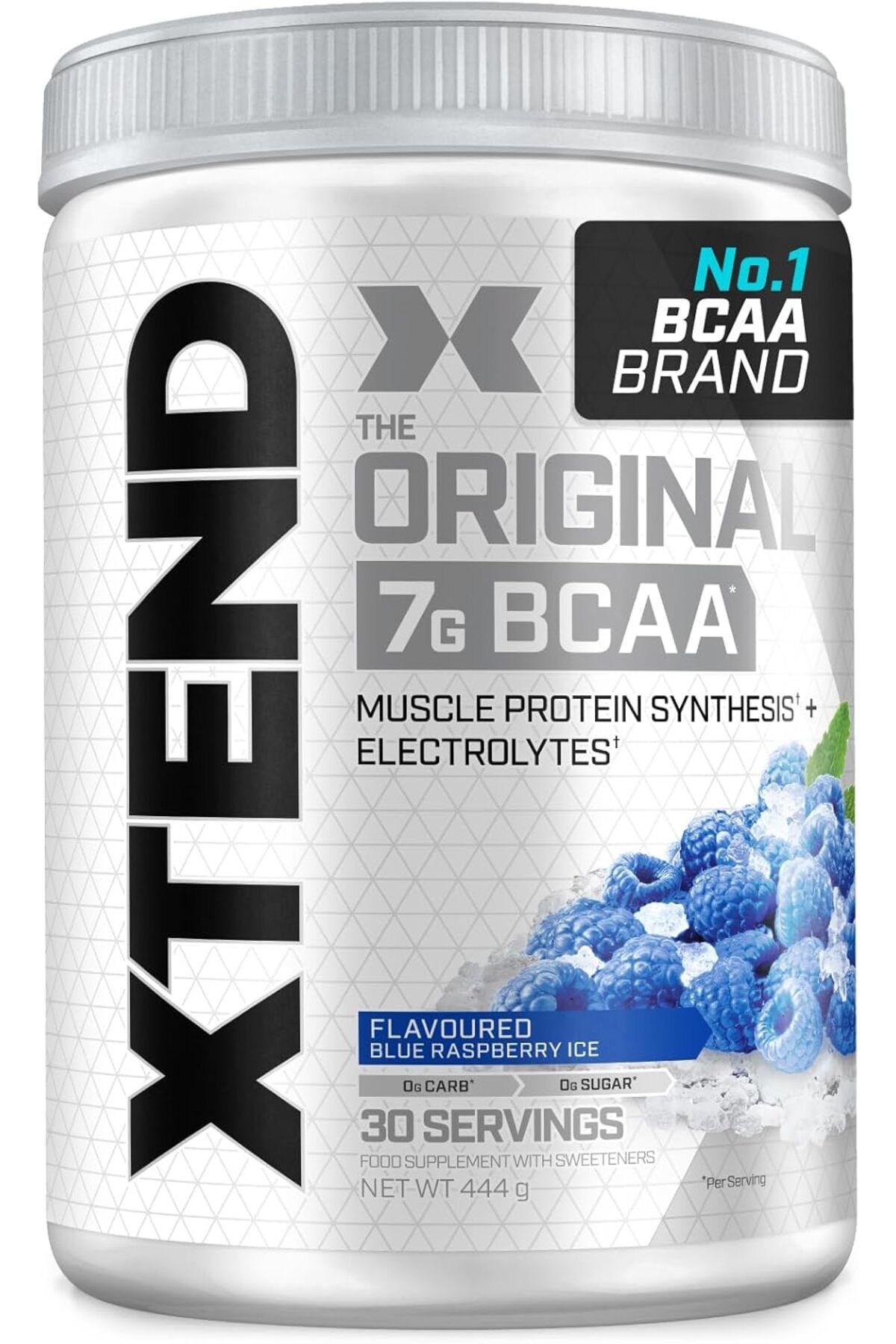 Orijinal BCAA, Mavi Ahududu Buz, 30, 7G BCAA'lar