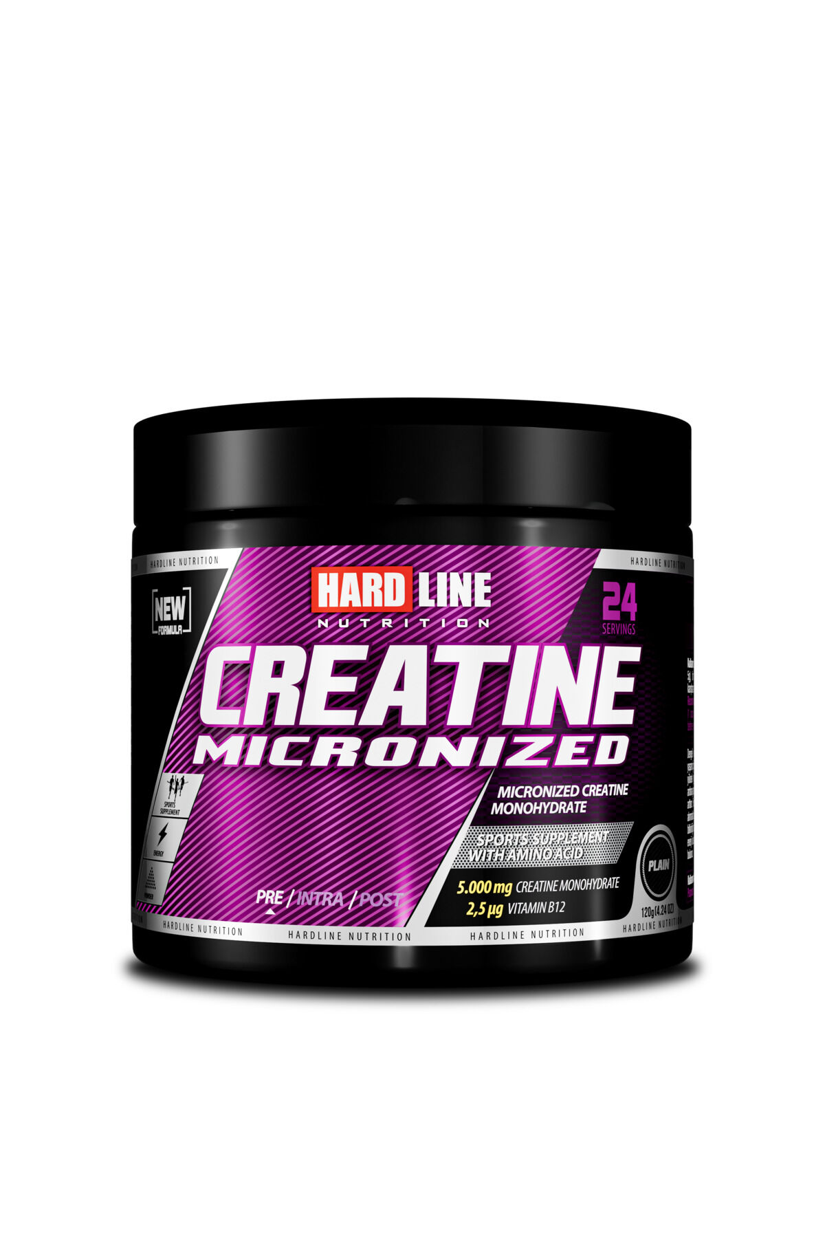 Kreatin 120 gr 24 servis aromasız