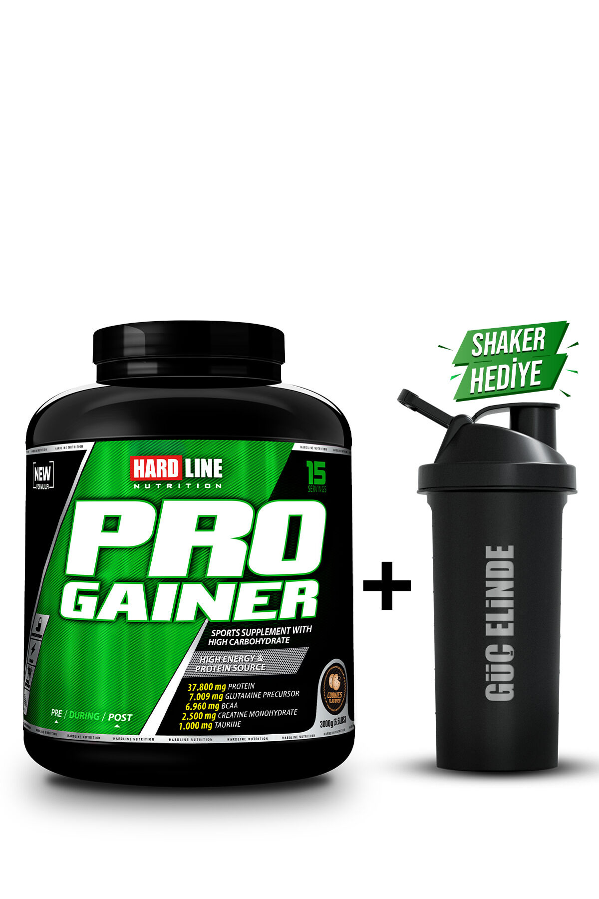 Progainer 3000 gr kurabiye aromalı