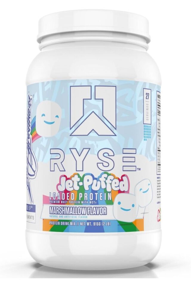 Peynir Altı Suyu Yüklenmiş Protein Jet Şişirilmiş Marshmalow 2lb