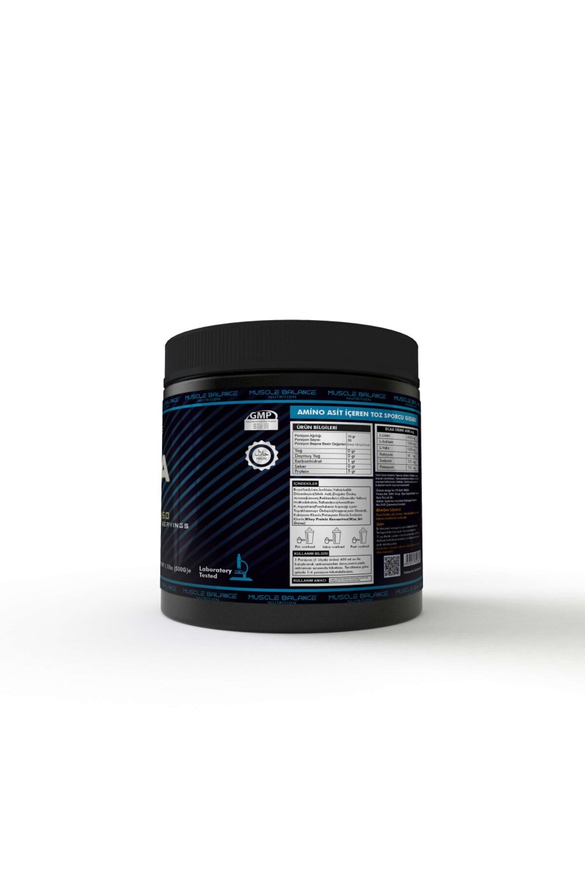 Bcaa 4:1:1 500 Gr 50 Servis Karpuz Aromalı