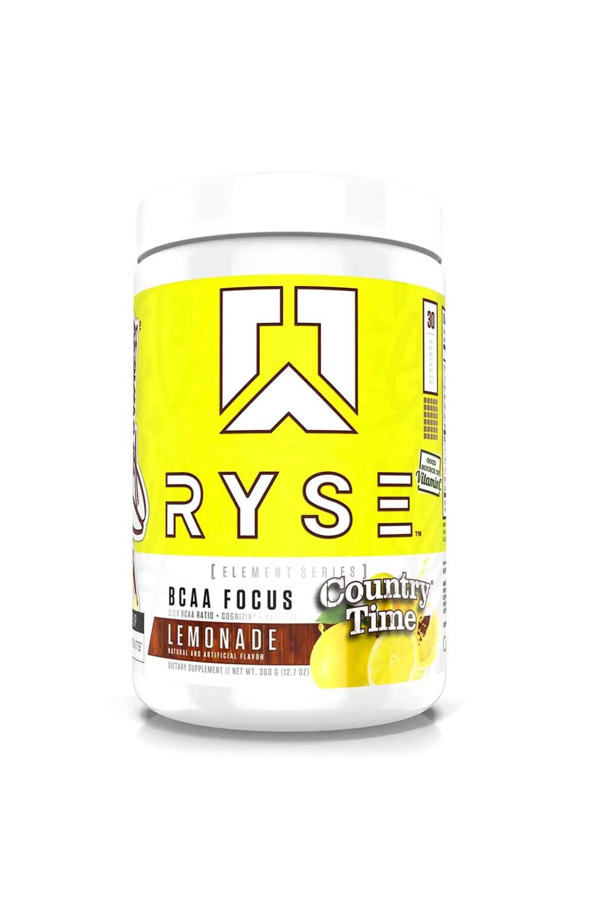 RYZE BCAA Odak, Limonata Ülke Zamanı, 30
