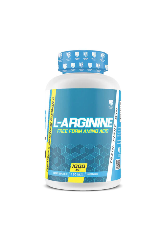 ARGİNİNE(ARJİNİN) Nitric Oxide (NİTRİK OKSİT ÖNCÜSÜ) 1000 MG 180 TABLET (ABD MENŞEİ)