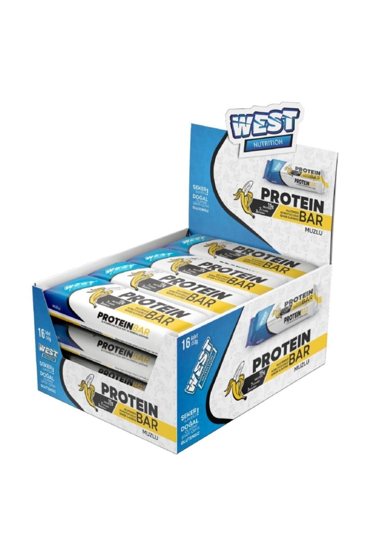Muzlu Protein Bar 16 Adet X 50 Gram