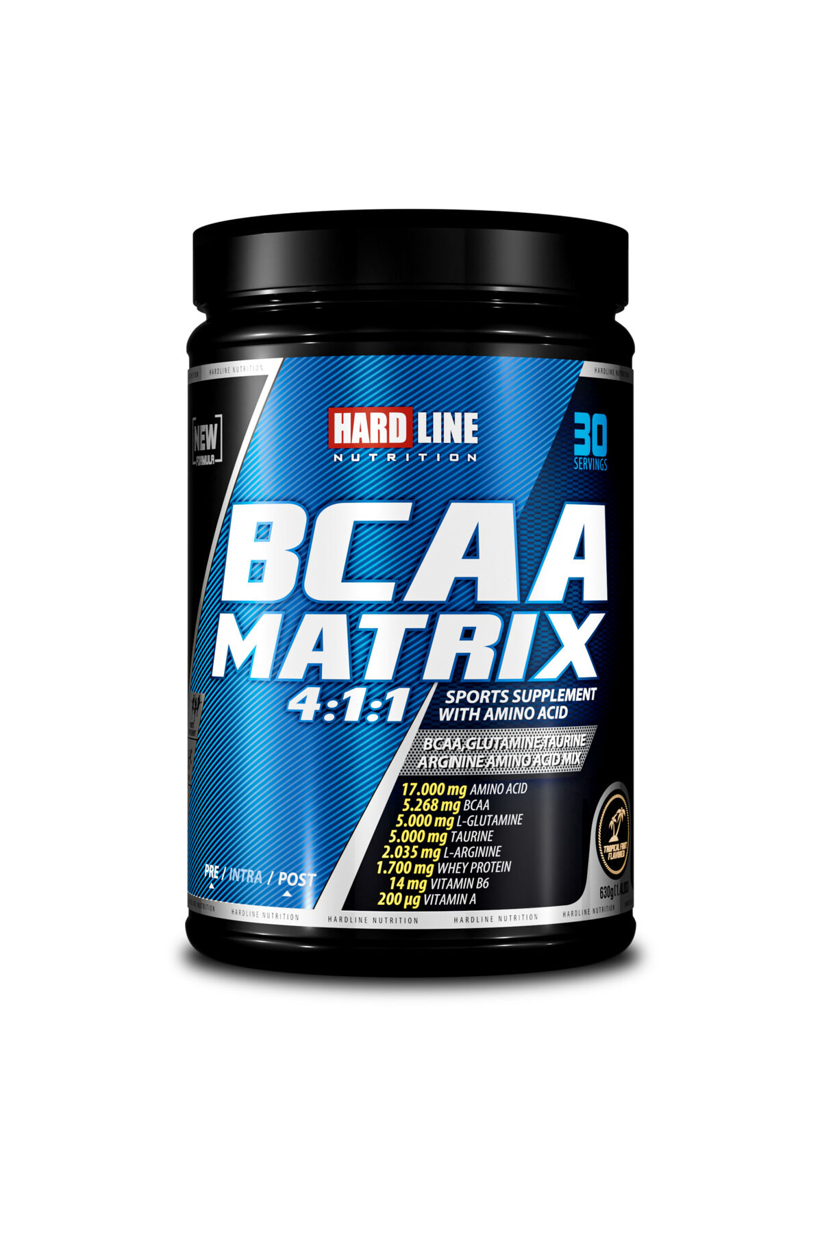 Bcaa Matrix Tropikal 630 gr Aminoasit Amino Asit Bca Taurin L Glutamin