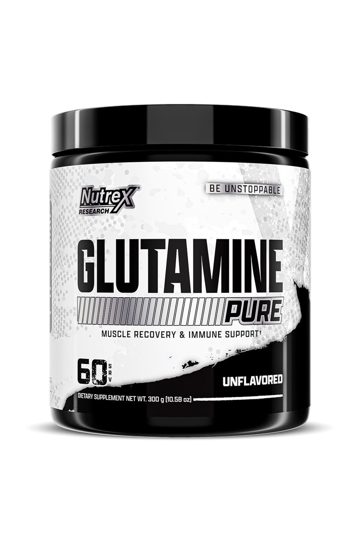 Glutamin Saf, Aromasız, 60