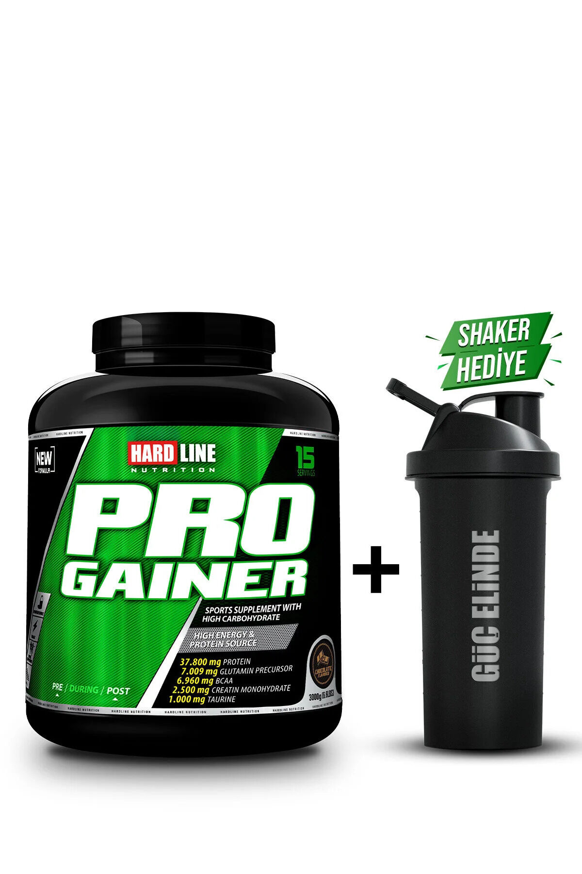 Pro gainer 3000 gr Muzlu Gainer Karbonhidrat Tozu
