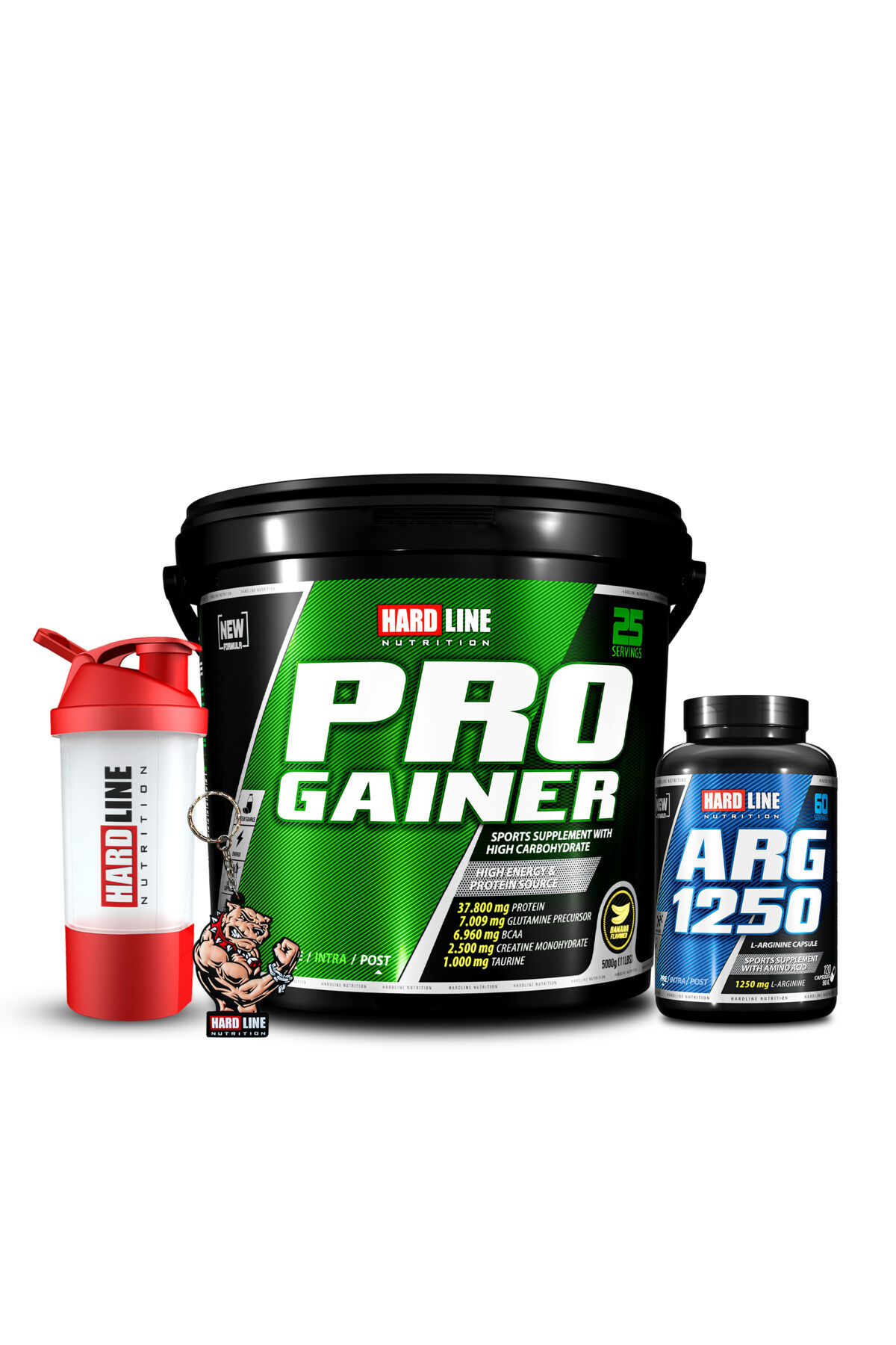 Progainer 5000 gr Muzlu - Arg 1250 Shaker Kombinasyon
