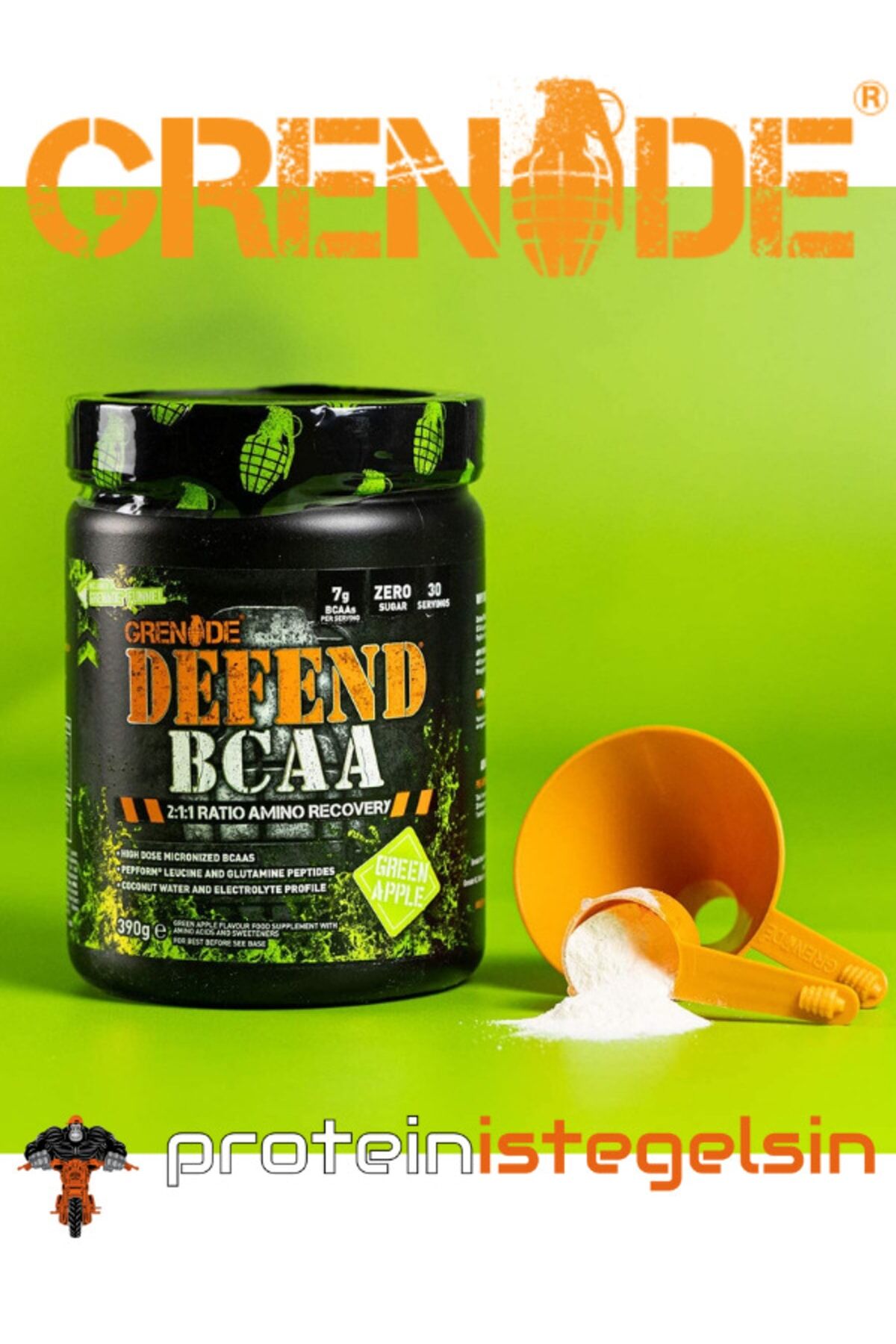 Defend Bcaa 390 Gr Yeşil Elma