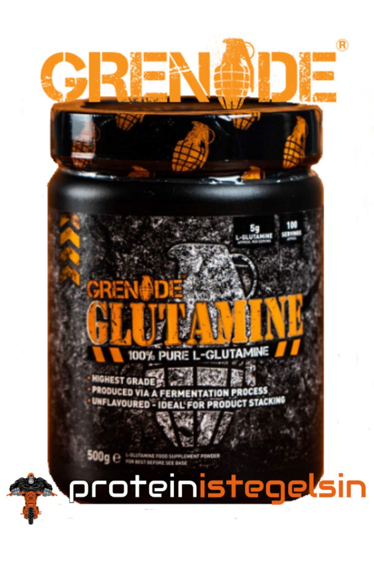 Glutamine %100 Pure Glutamine 500 gr