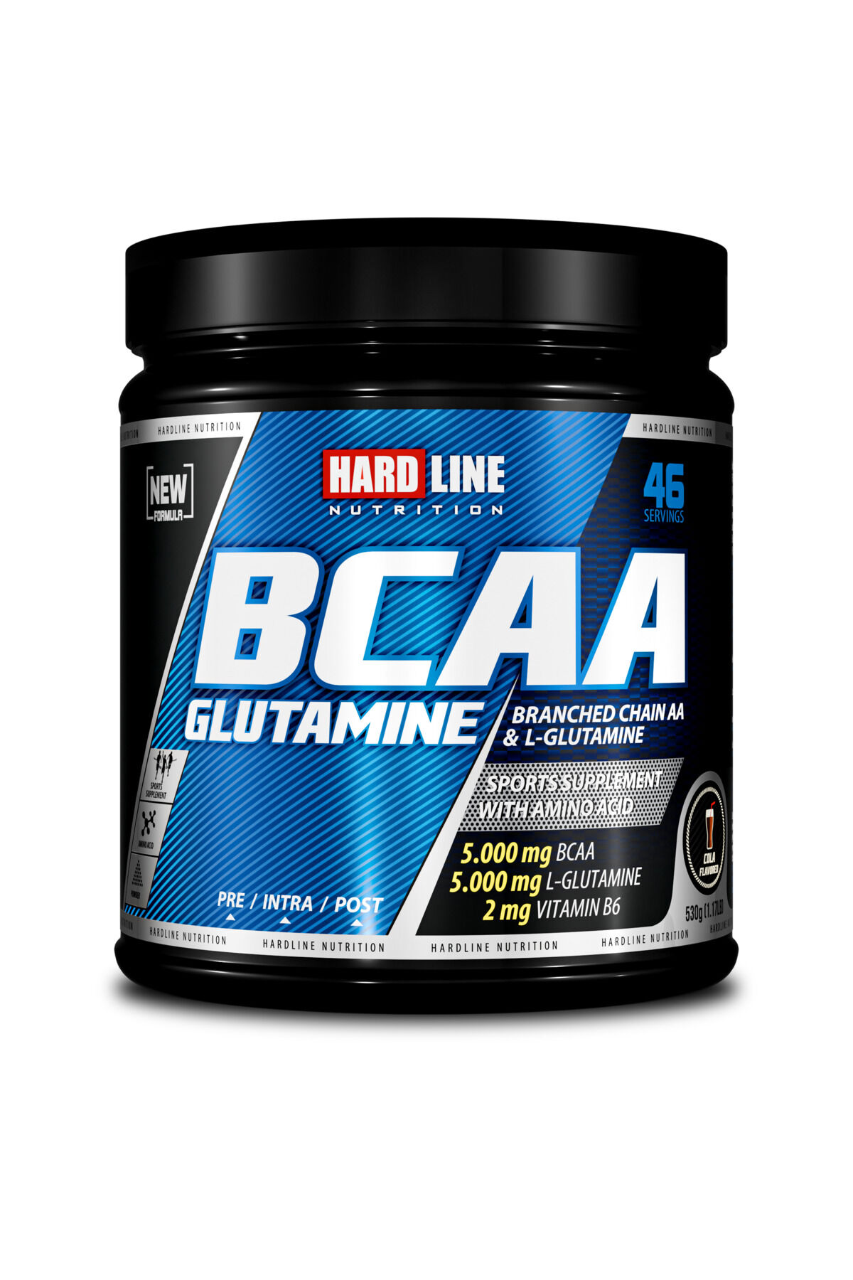 Bcaa Glutamıne 530 Gr 46 Servis Kola Aromalı