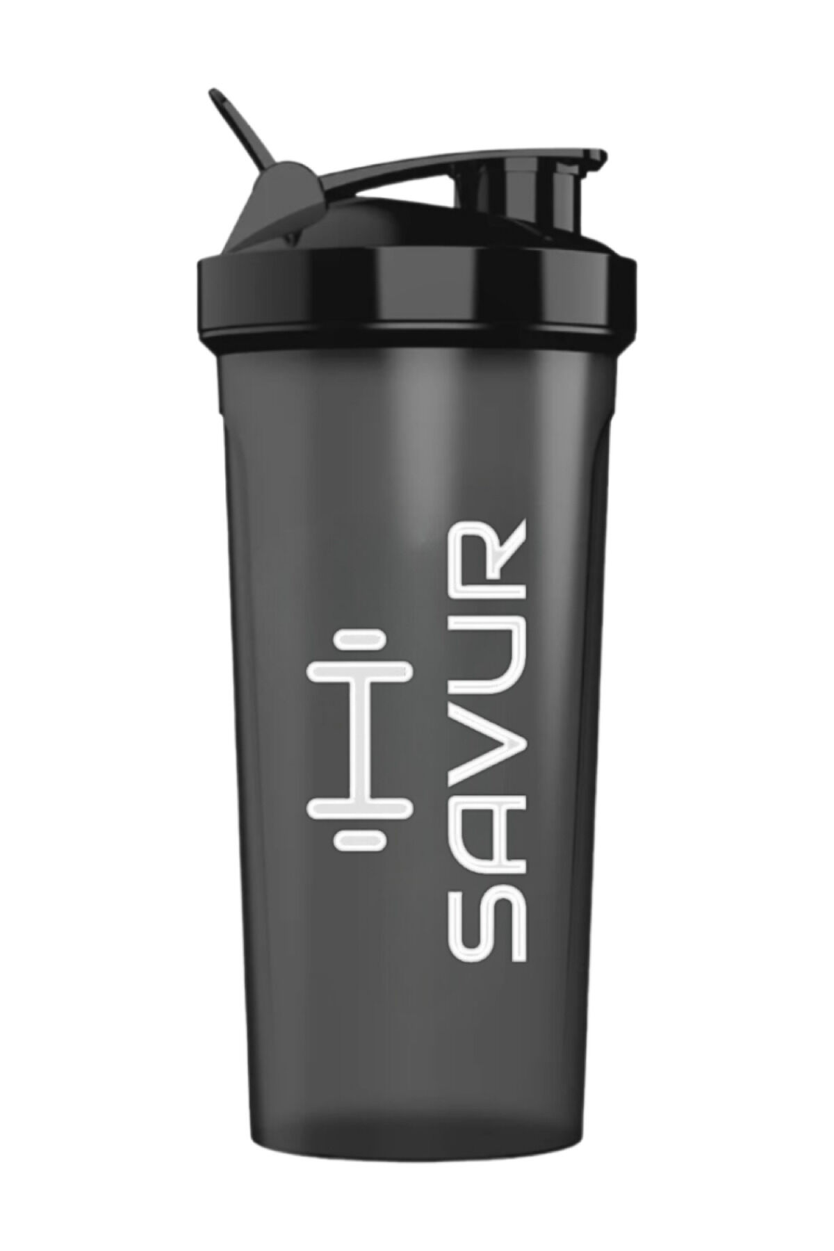 Siyah Shaker 700 ml - Sporcu Shaker