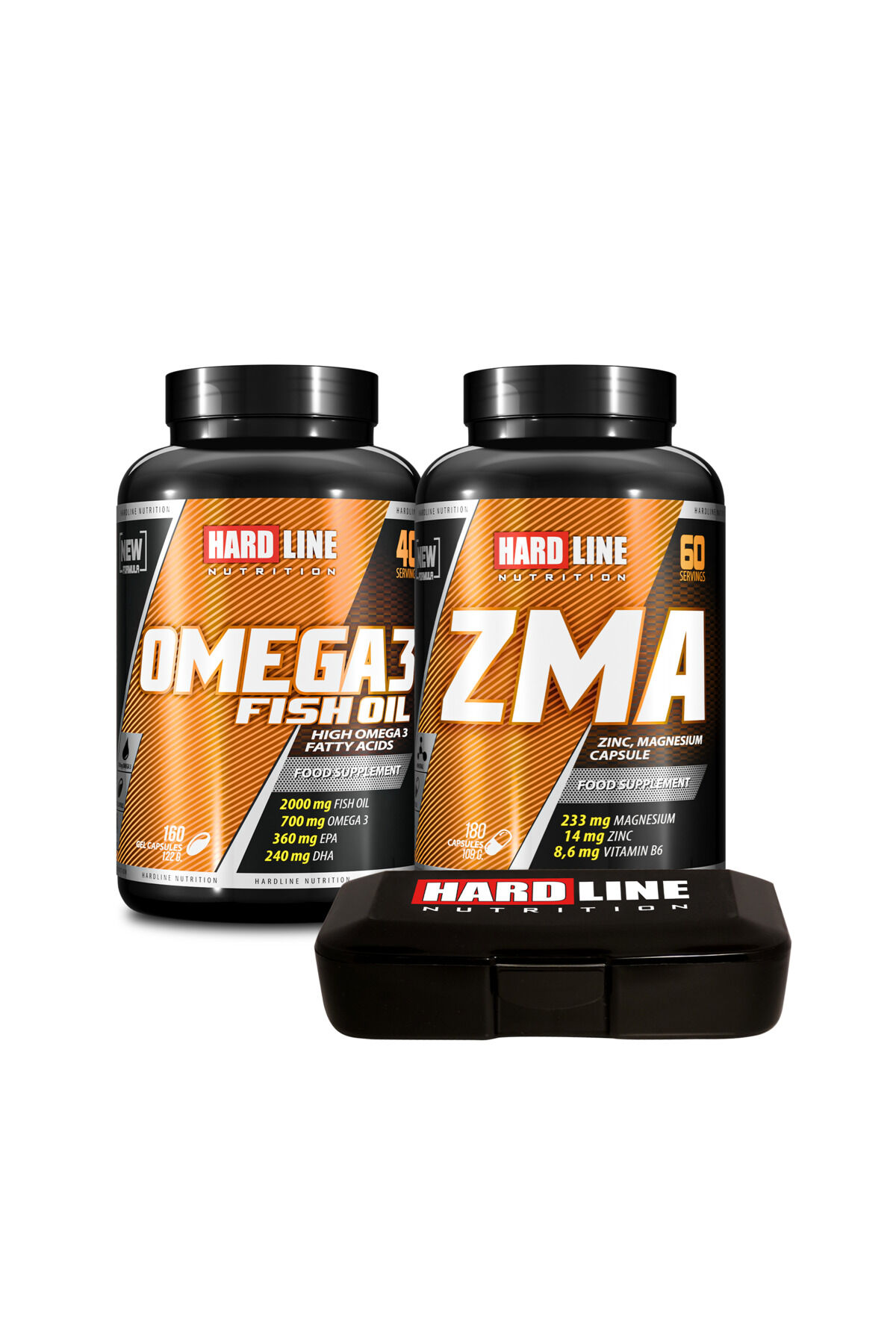 Omega3 + Zma + Pilbox Kombinasyonu
