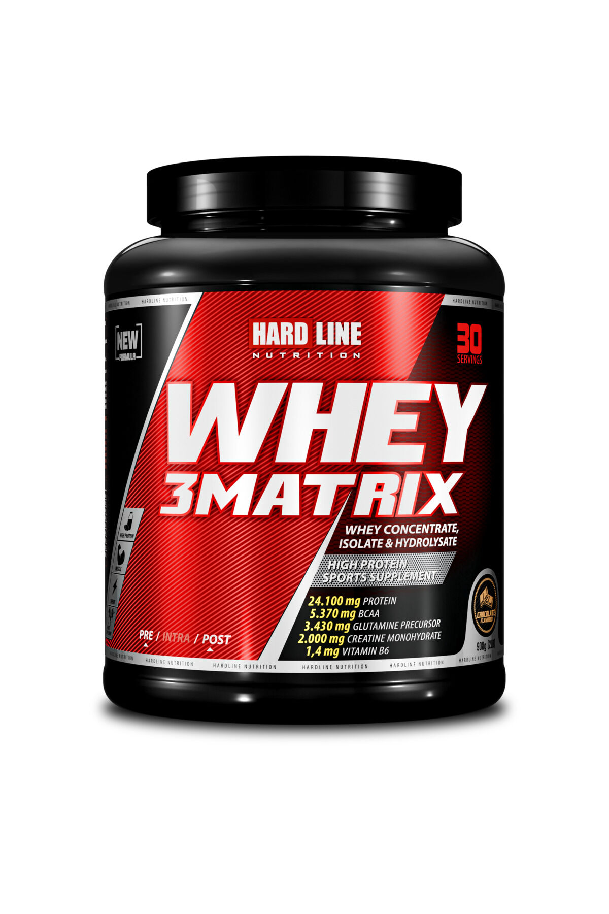 Nutrition Whey 3 Matrix 908 gr Çikolata Aromalı Protein Tozu (HELAL CERTİFİED)