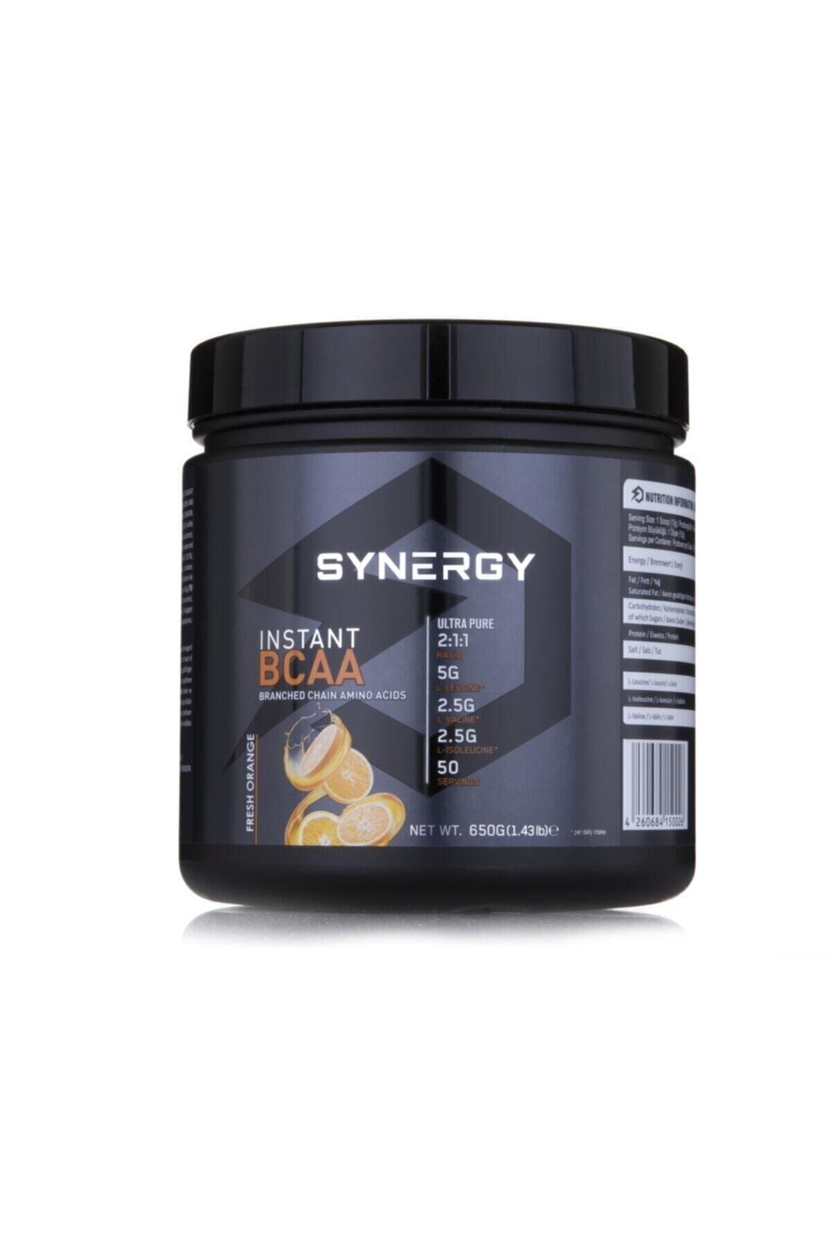 Synergy Instant Bcaa 650 Gr Portakal Aromalı