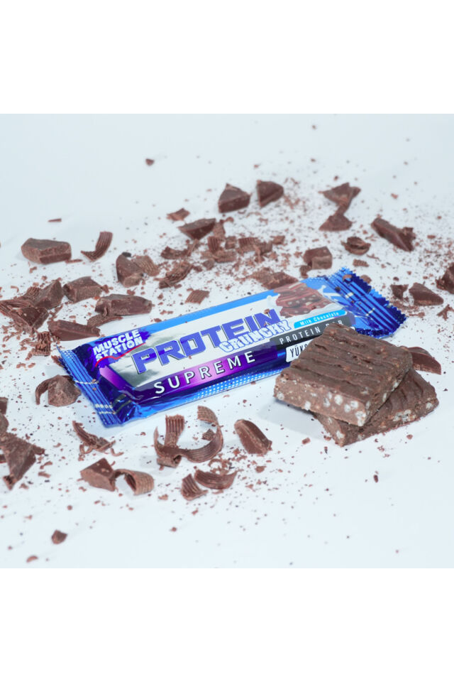 Supreme Crunchy Protein Bar 40 Gr 24 Adet Milk Chocolate