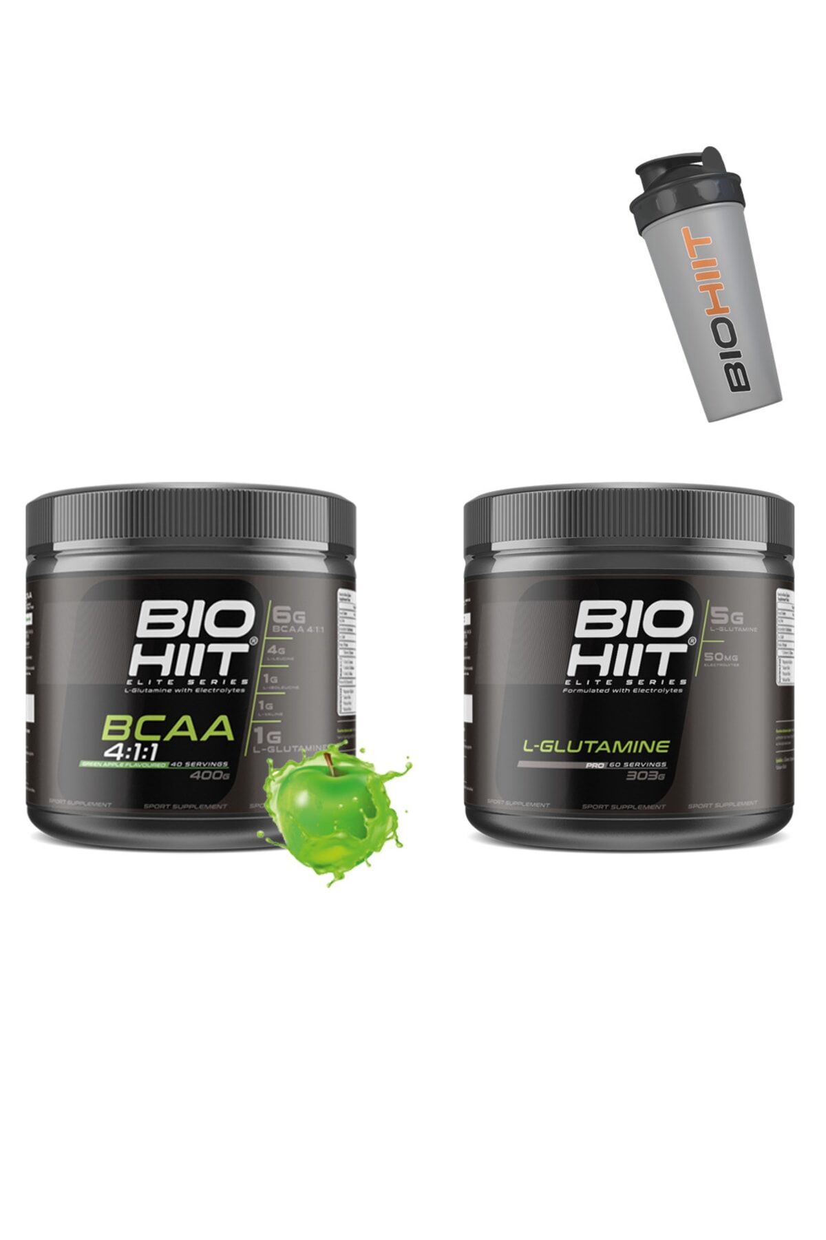 Bcaa 4.1.1 400gr Yeşil Elma + L-glutamin Pro 303gr