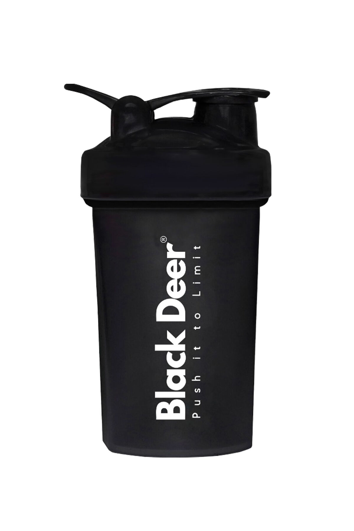 Shaker Karıştırıcı Sporcu Protein Shaker 550 ml Siyah