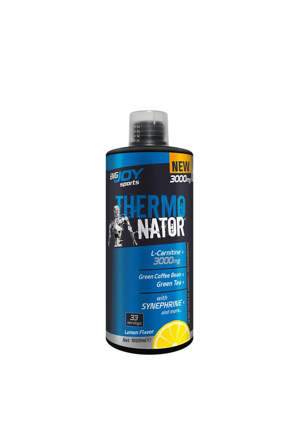 L-Karnitin ThermoNator Limon Aromalı – 33 Servis (L-Karnitin 3000 mg / Servis)