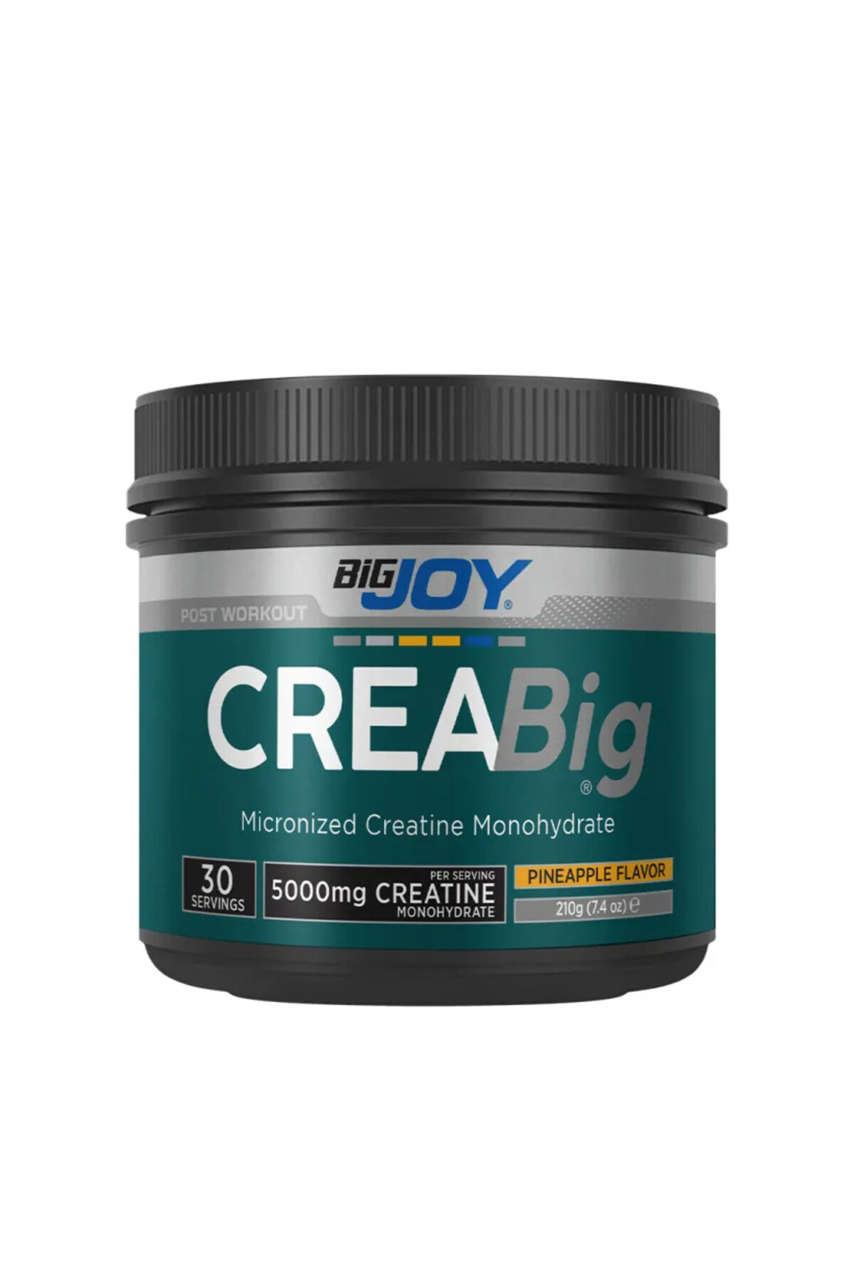 Kreatin Creabig 210gr 30 Servis Ananas Aromalı Creatine Monohydrate %100 Mikronize