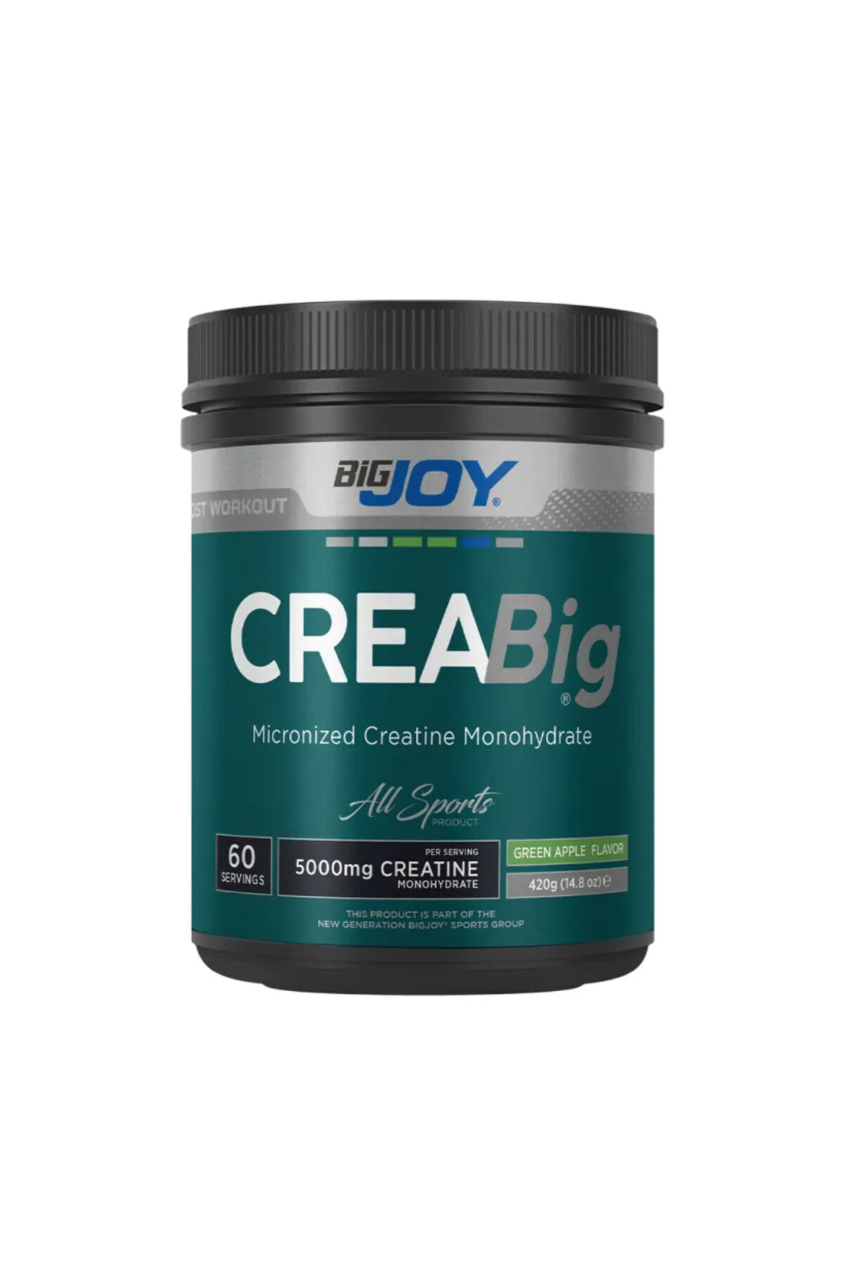 Creabig Powder Yesil Elma Aromalı 420g