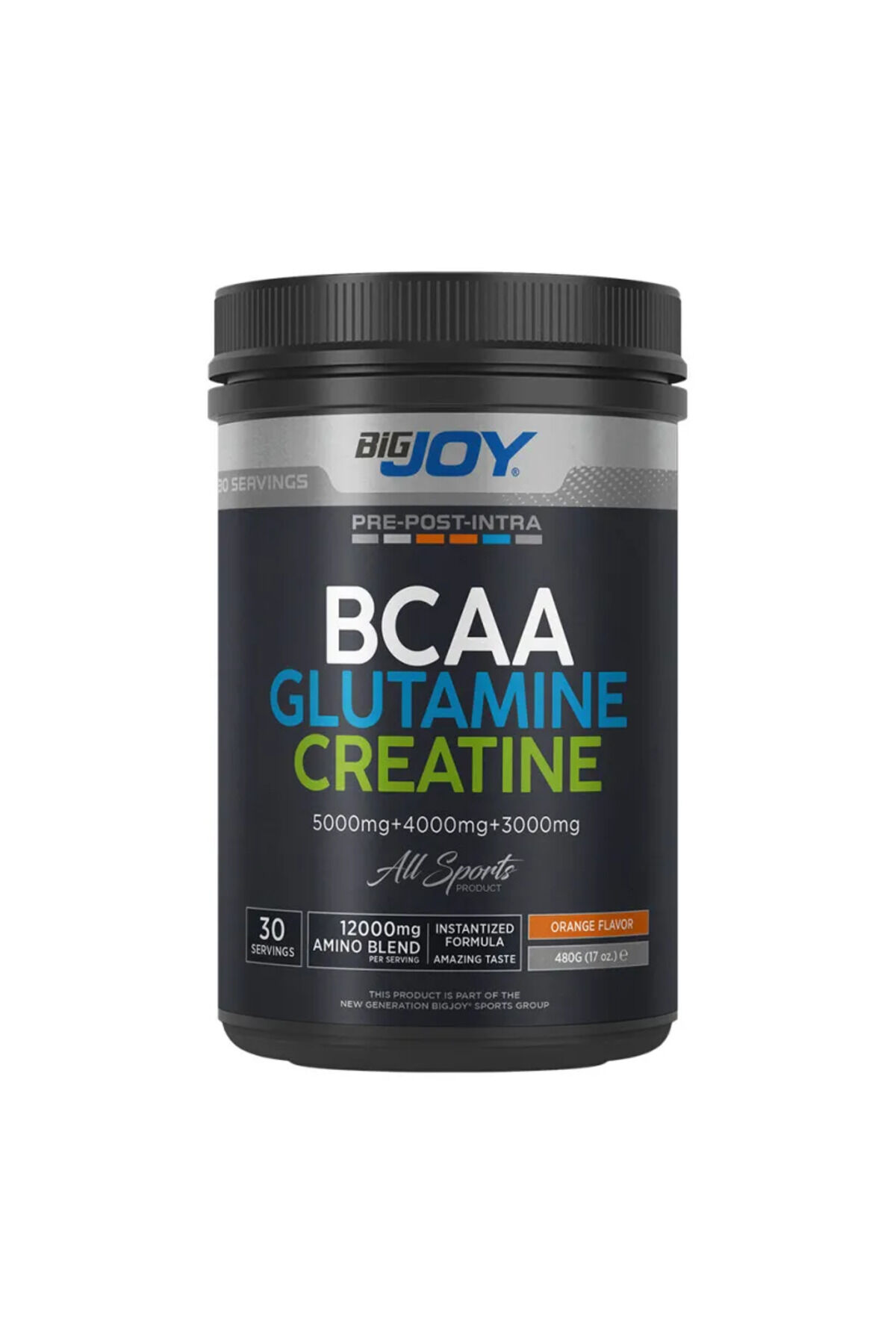 Kreatin + Bcaa + Glutamin Portakal Aromalı 480 g 30 Servis Amino Asit