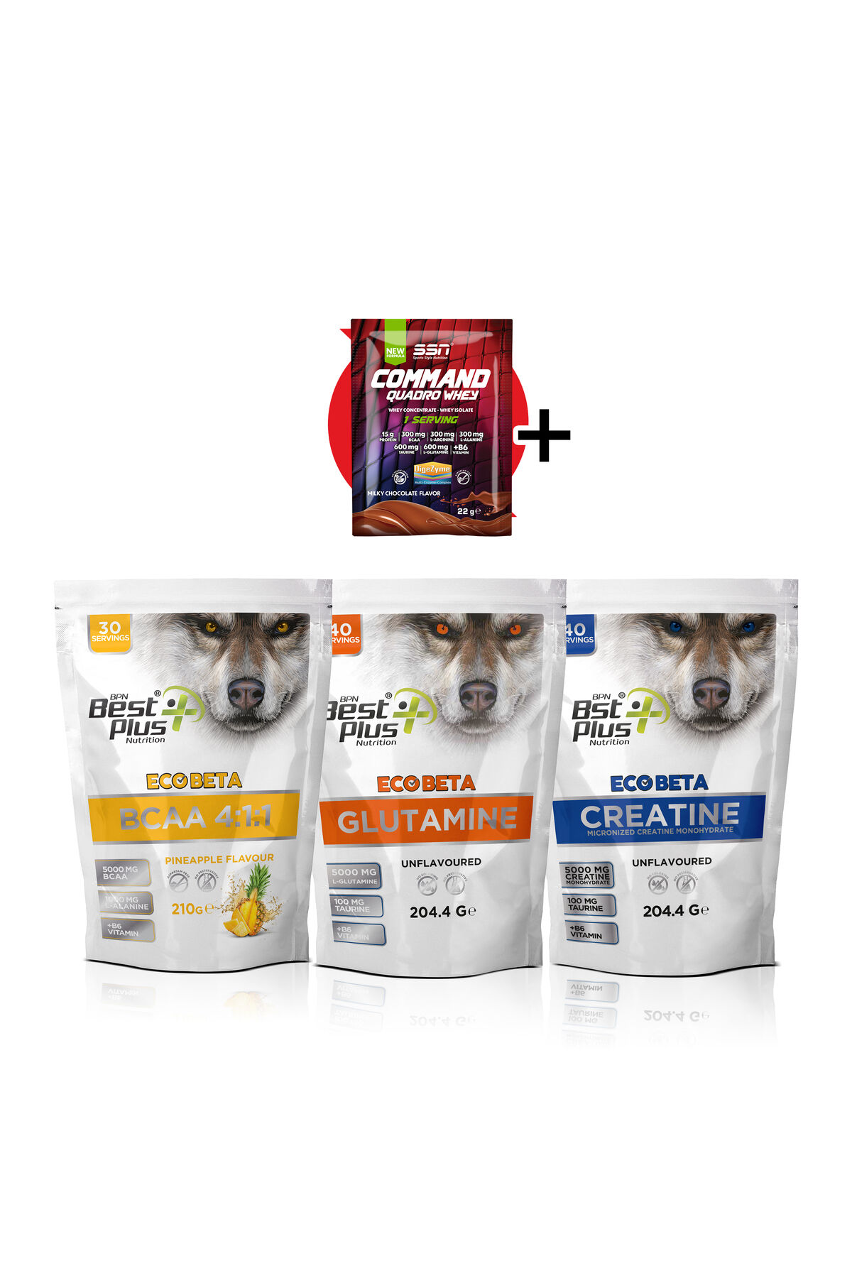Eco Tactical Kombinasyon Paketi (BCAA GLUTAMİNE CREATINE)