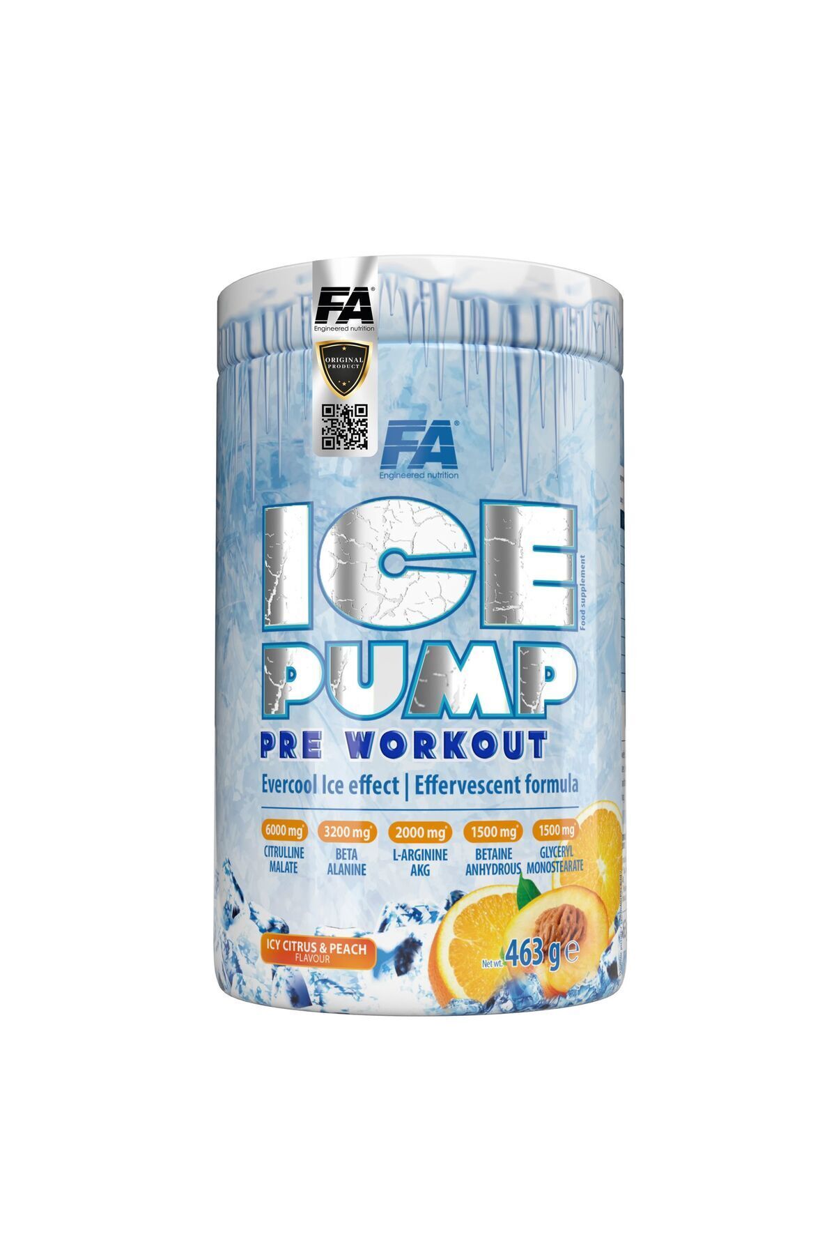 Ice Pump Pre Workout Citrus Peach Aroması 463 gr