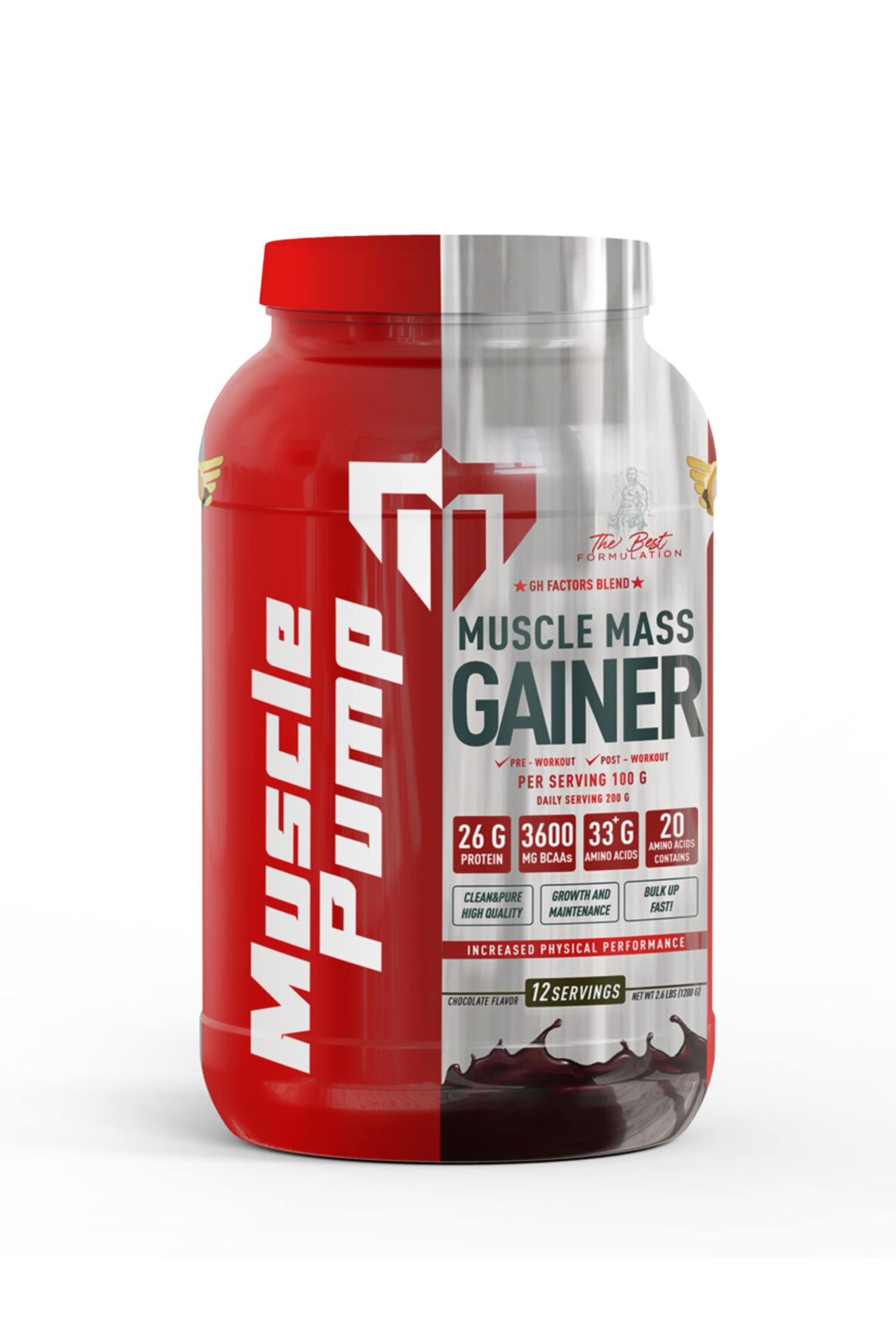 Gainer 1200 gr 12 servis
