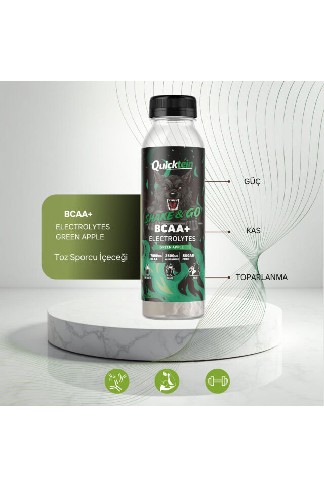 - Shake & Go BCAA+ Green Apple