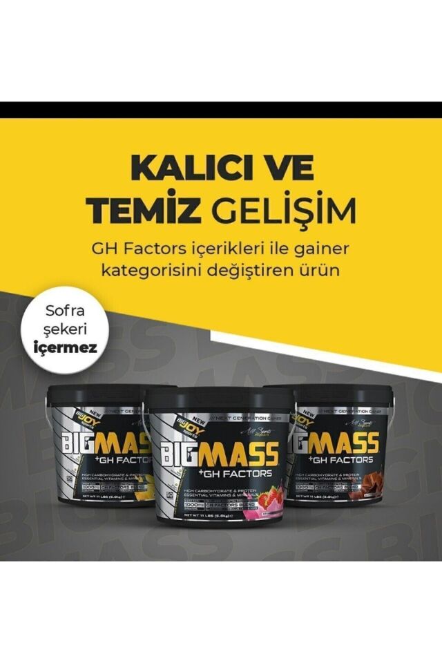 Bigmass Çikolata Aromalı 5000 gr Mass Gainer Karbonhidrat Tozu