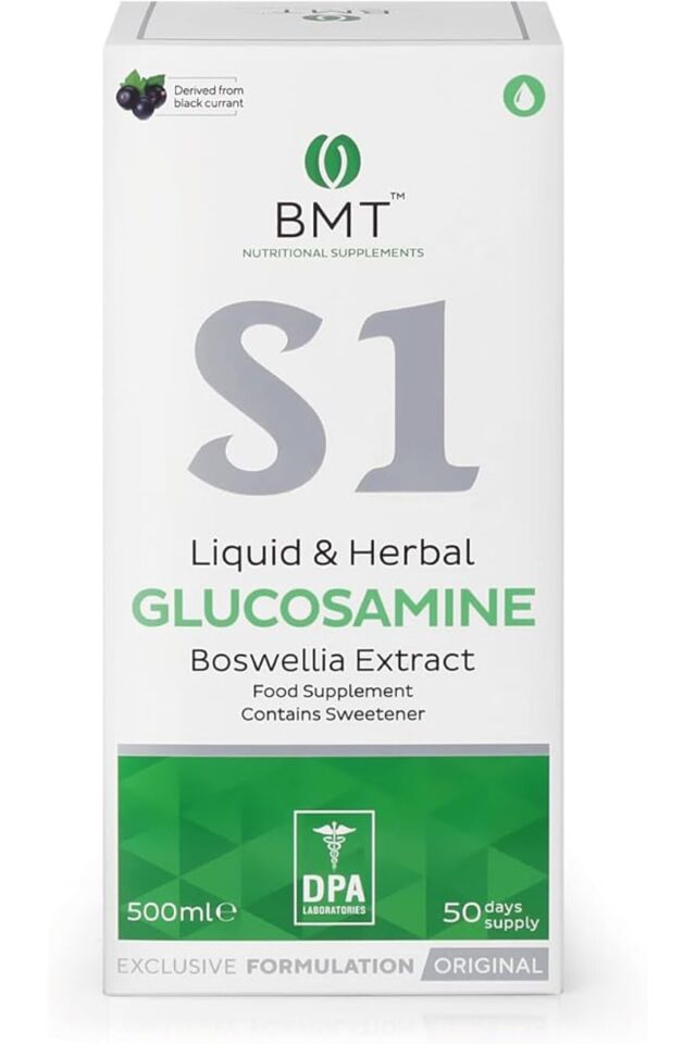 S1 Glukozamin, Likit & Bitkisel Glukozamin ve Akgünlük Ekstresi 500 ml