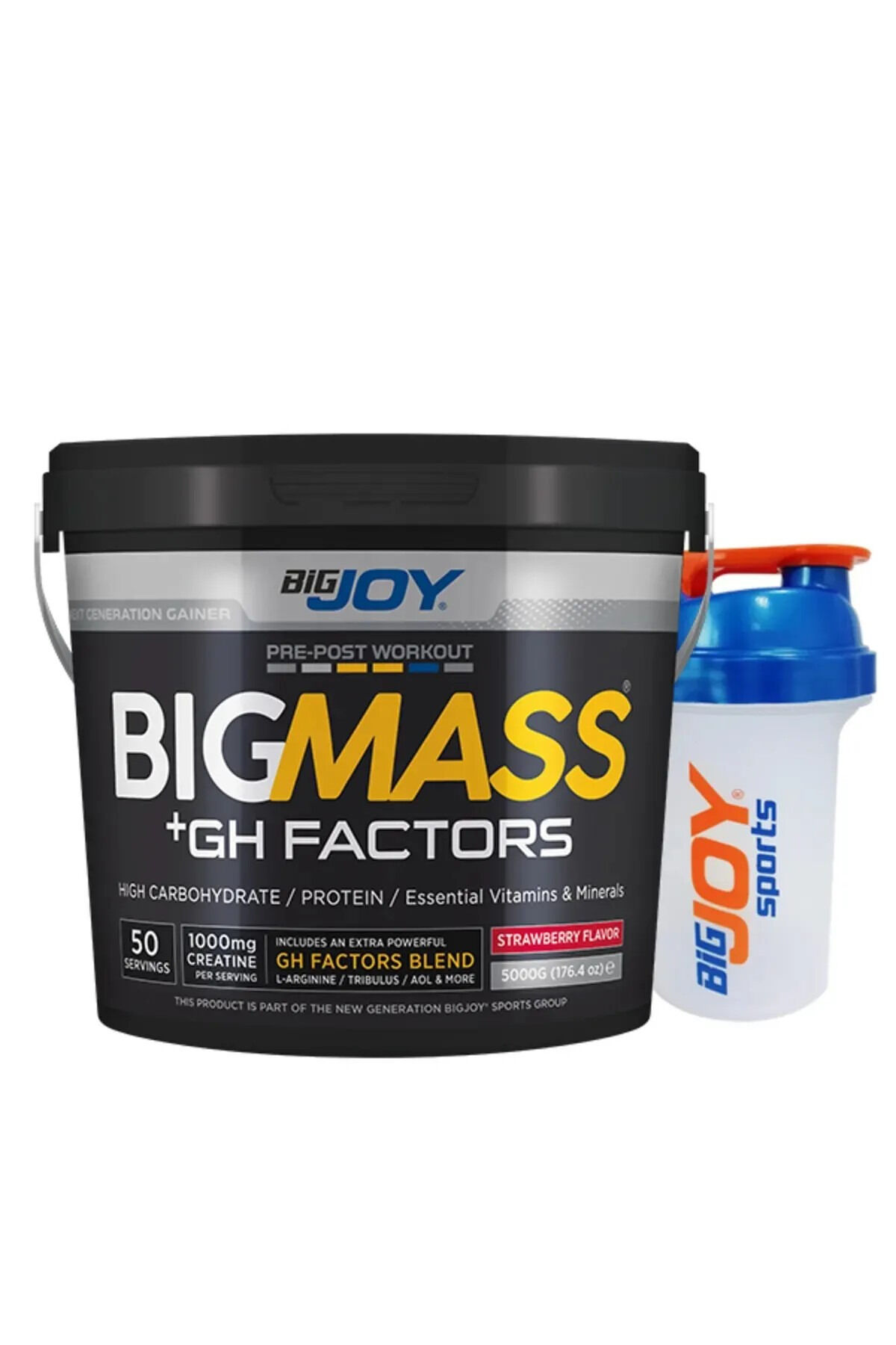 Bigjoy Big Mass Gh Factors 5000 gr Çilek Aromalı