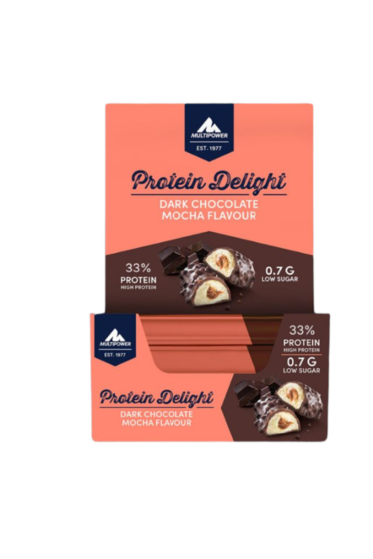 Bar Protein Delight Dark Chocolate Mocha 18 Adet