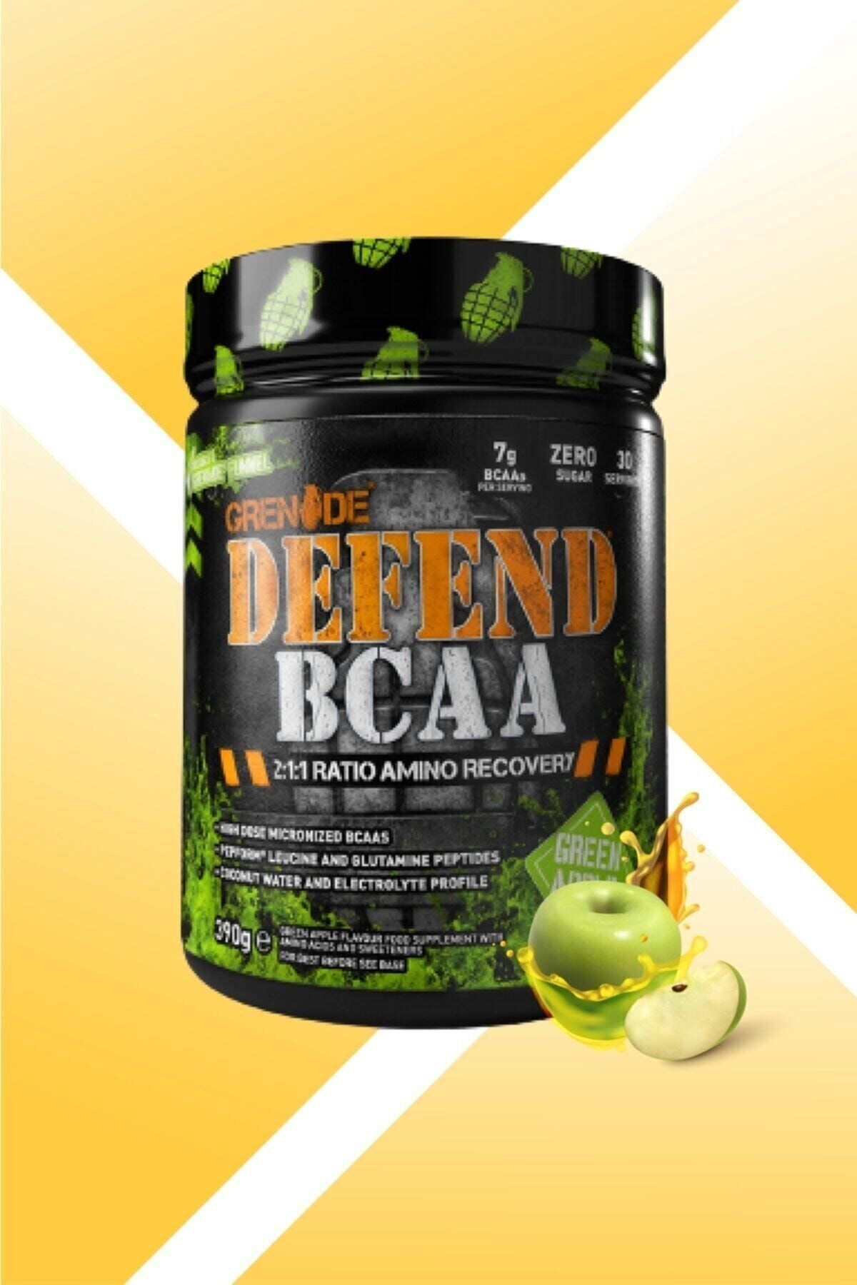 Yeşil Elma Aromalı Defend Bcaa 390 gr