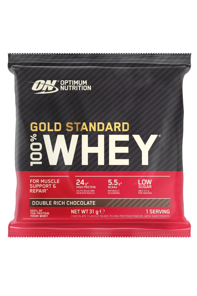 Optimum Gold Shaker 600 ml shaker- 100% Whey Gold Standard Çikolata Aromalı Şase 31g 1 S