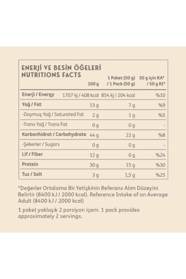 Protein Chips 50 Gr Tuz Sirke 12 Adet