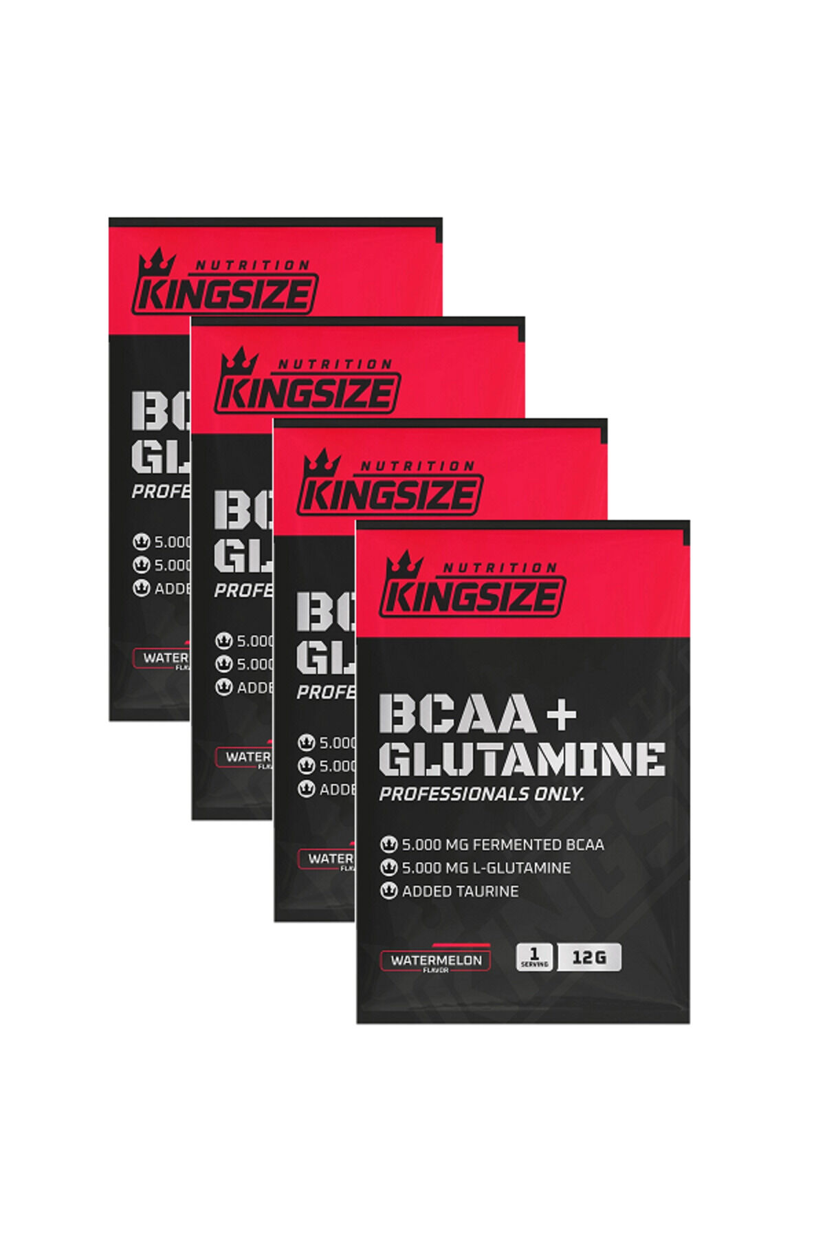 4'lü Bcaa Glutamine Powder 12gr 1 Saşe - Karpuz Aromali