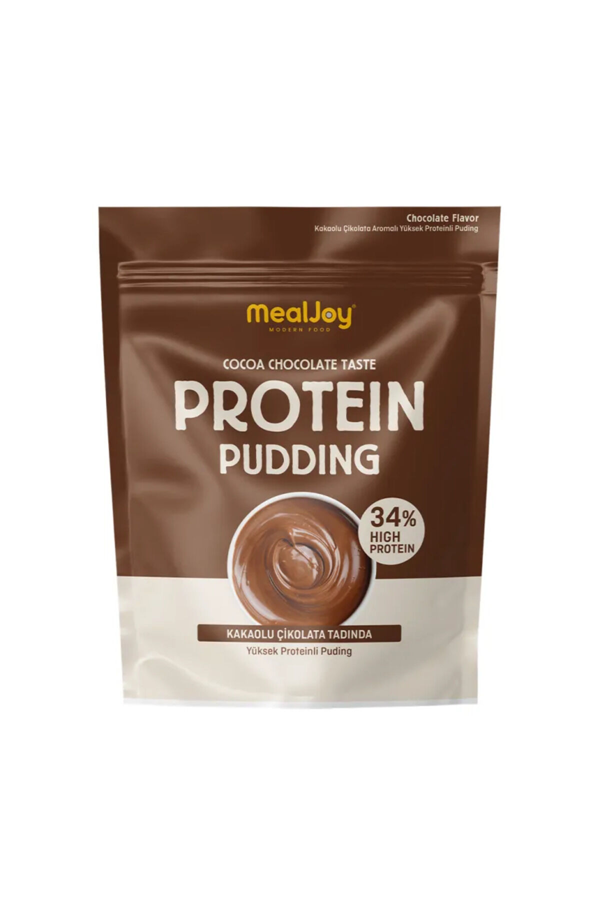 Protein PUDİNG 500 gr Yüksek Proteinli Kakaolu ve Çikolata Tadında