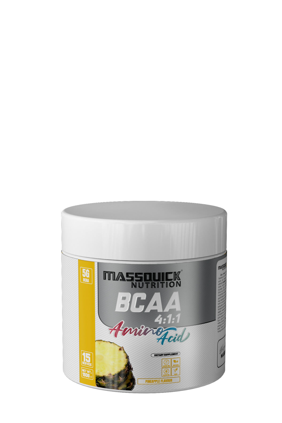 BCAA 4:1:1 Ananas Aromalı - 150g - 15 Servis