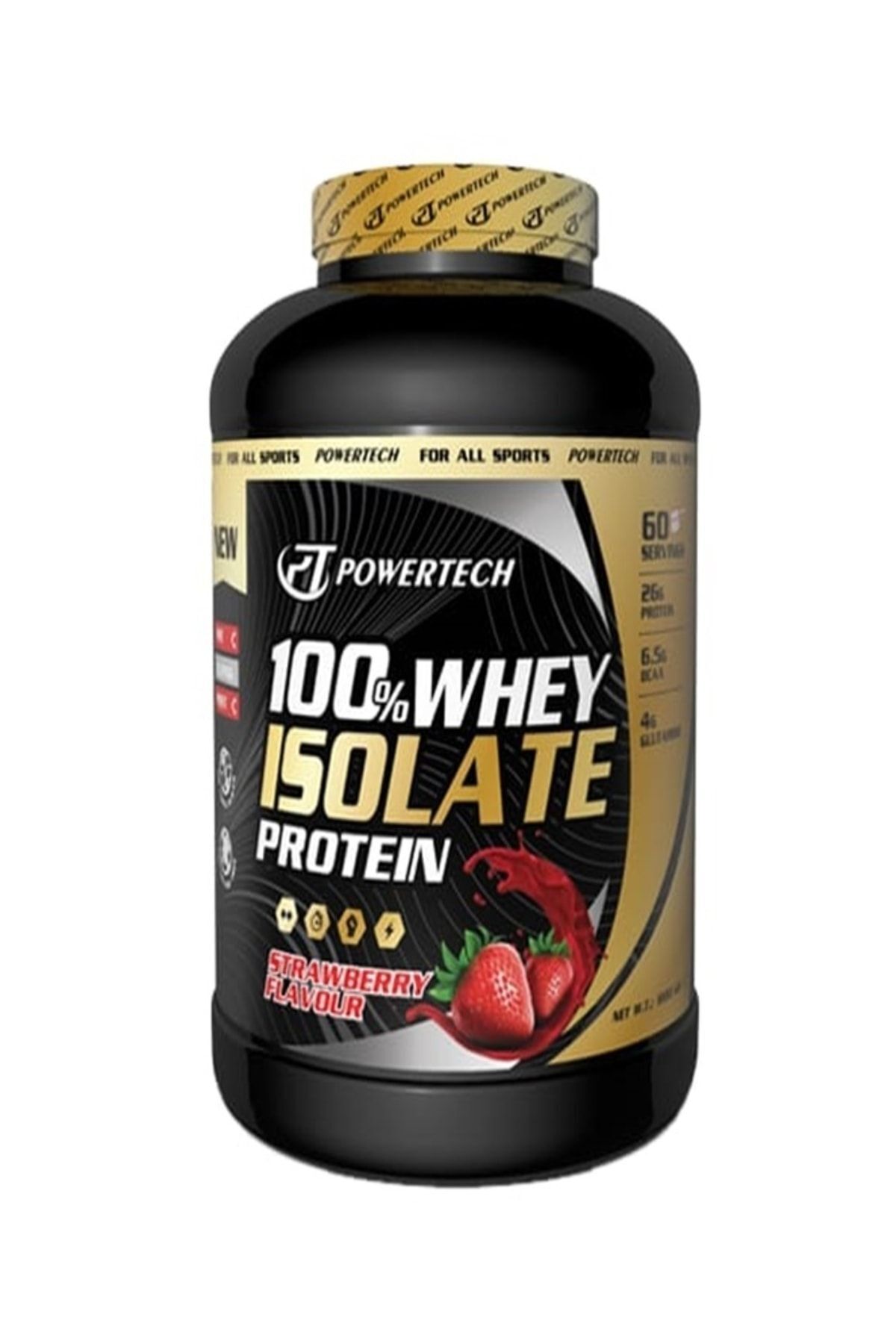 100% Isolate Whey Protein 1800 gr