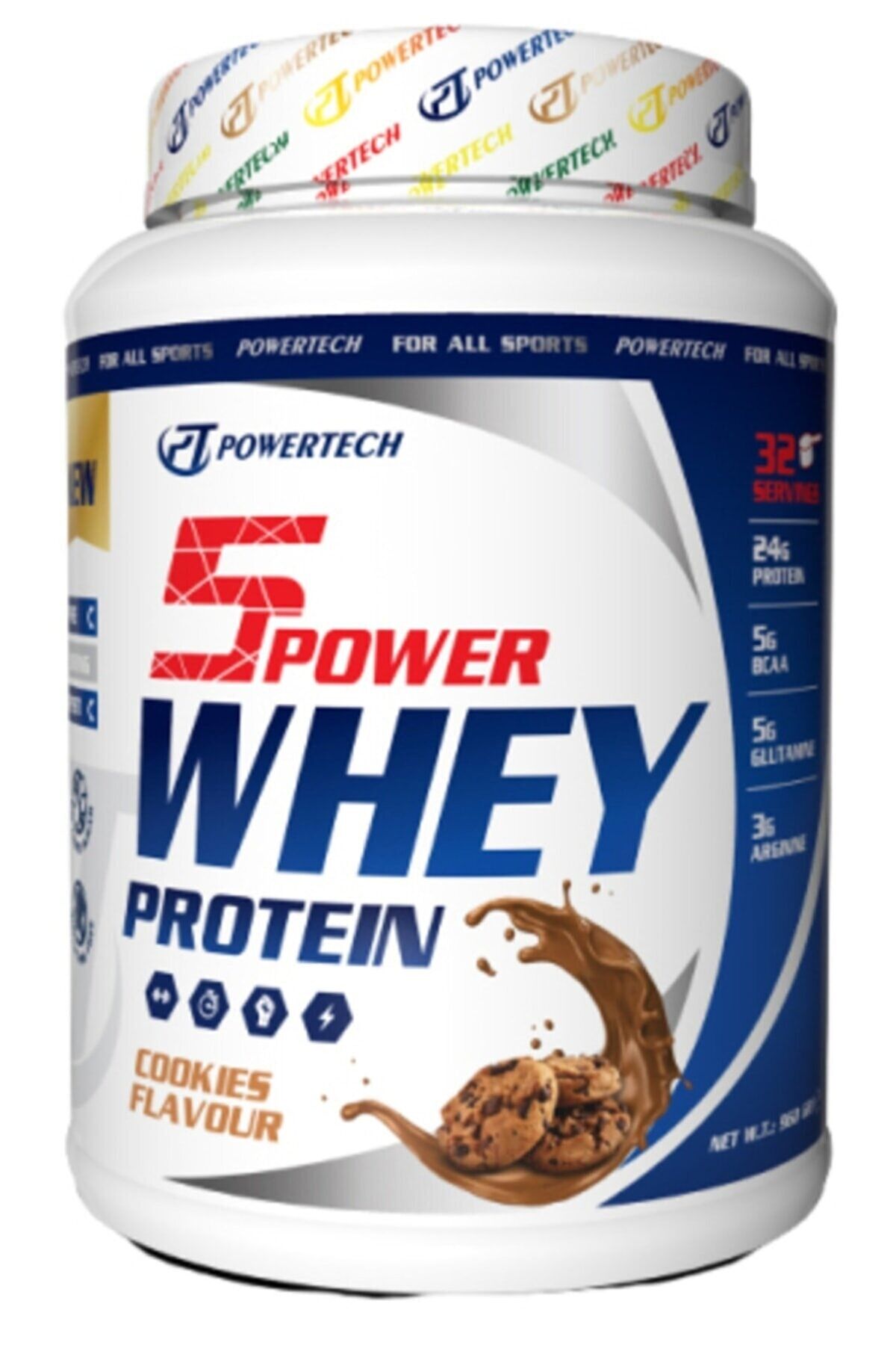 5power Whey 960 Gr Kurabiye 960wk